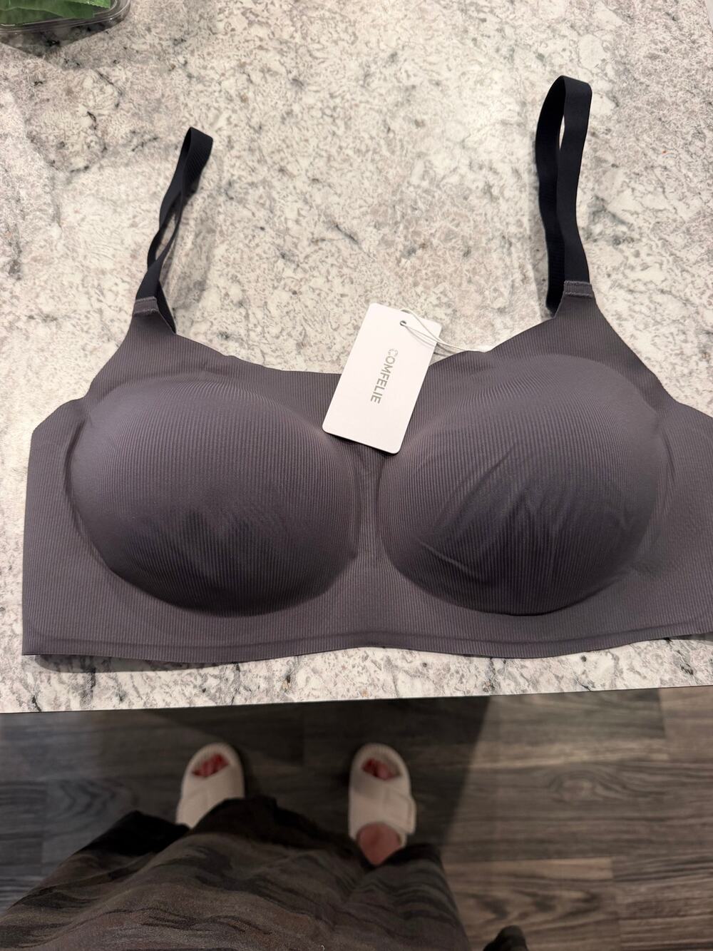 Comfelie Bra - 2XL - Gray